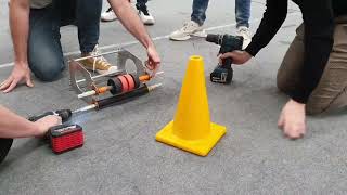 FRC4481 - 2023 Prototypes - Cone Pinch Rollers Tip on Floor at Angle