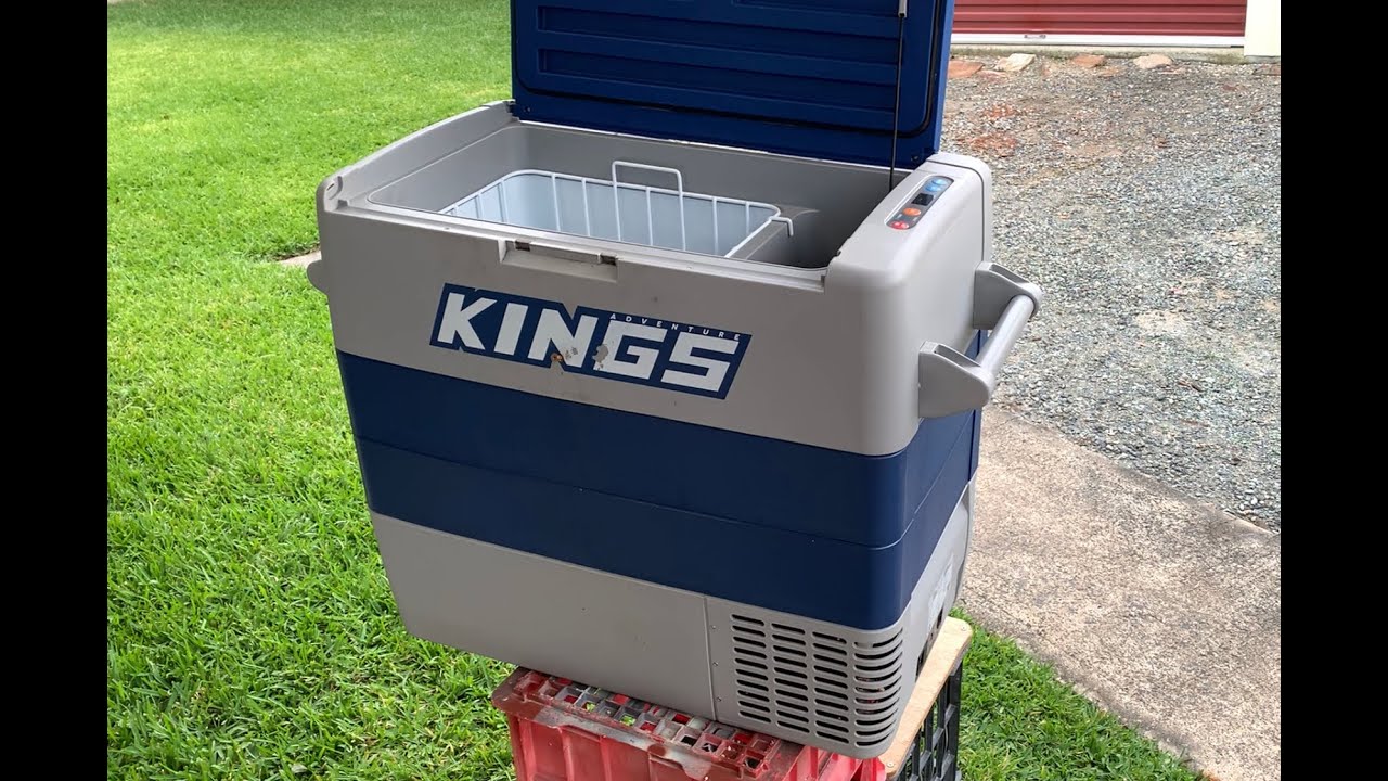 Kings 60 litre fridge freezer 3 years on YouTube