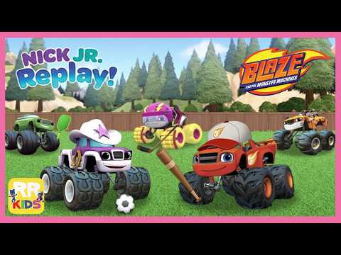 Nick Jr. Replay - Play & Learn | Blaze and The Monster Machine Sports Day⭐⭐ #nickelodeon