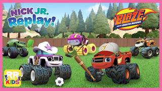 Nick Jr. Replay - Play & Learn | Blaze And The Monster Machine Sports Day⭐⭐ #nickelodeon