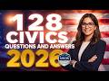 USCIS Update | 128 Civics Questions and Answers (2025 version) For US Citizenship Test 2026 #n400