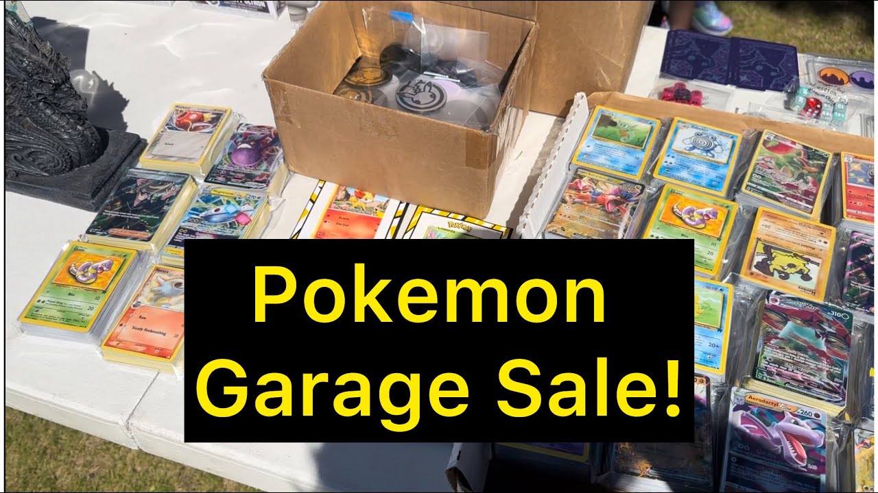 How Many Pokemon Cards Can I Sell At A Garage Sale Vlog 74 YouTube How Many Pokemon Cards Can I Sell At A Garage Sale Vlog 74 YouTube