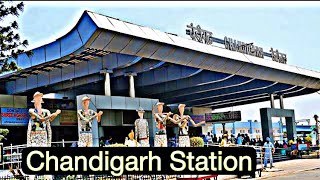 CHANDIGARH RAILWAY STATION || Chandigarh Junction railway station || Chandigarh CDG Railway Station