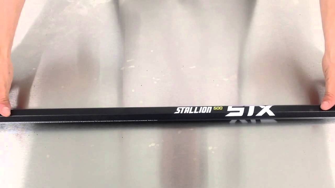 STX Stallion 500 135 Composite Lacrosse Shaft @SportStop.com