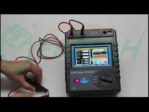 FPT18-I GDT Tester: Test Gas Discharge Tube Breakdown Voltage & Insulation