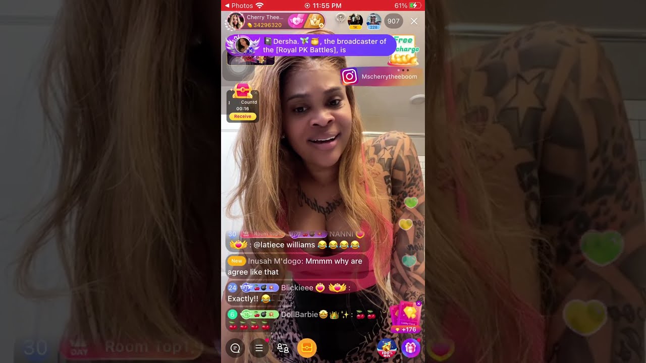 ⁣CHERRY BOOM GOES OFF ABT TRELL SITUATION -  MAJ BEING EXPO.... allegedly - FT CHERRY GOING OFF