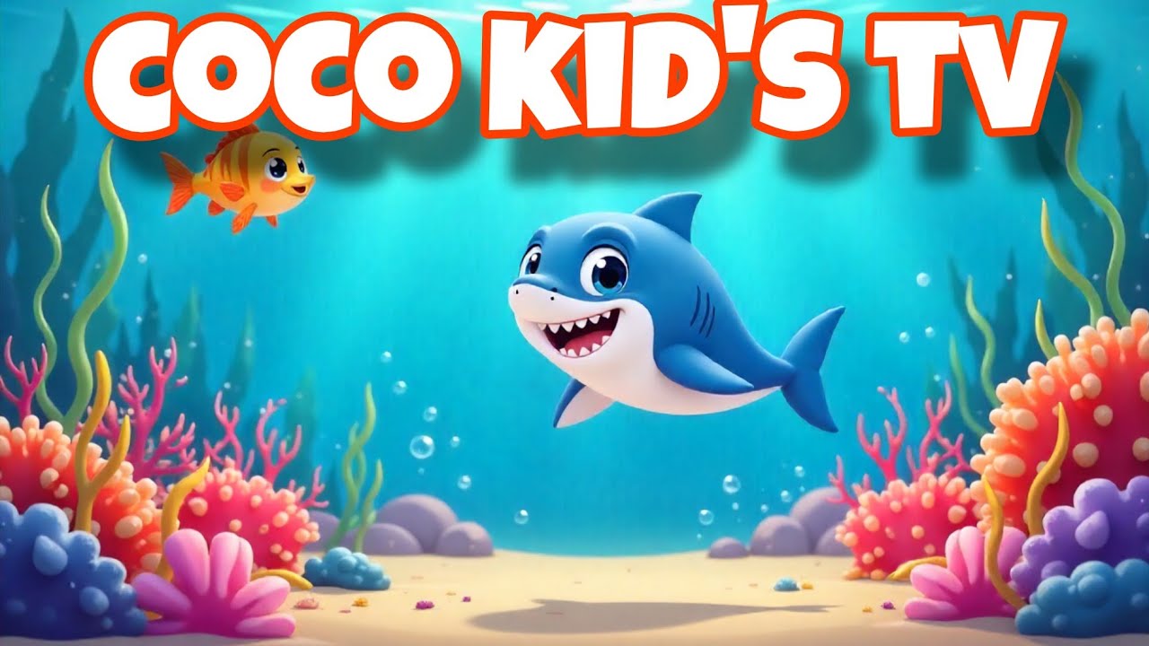 "Маленькие плавники, большие движения — Baby Shark Groove! 🌊🕺 | 