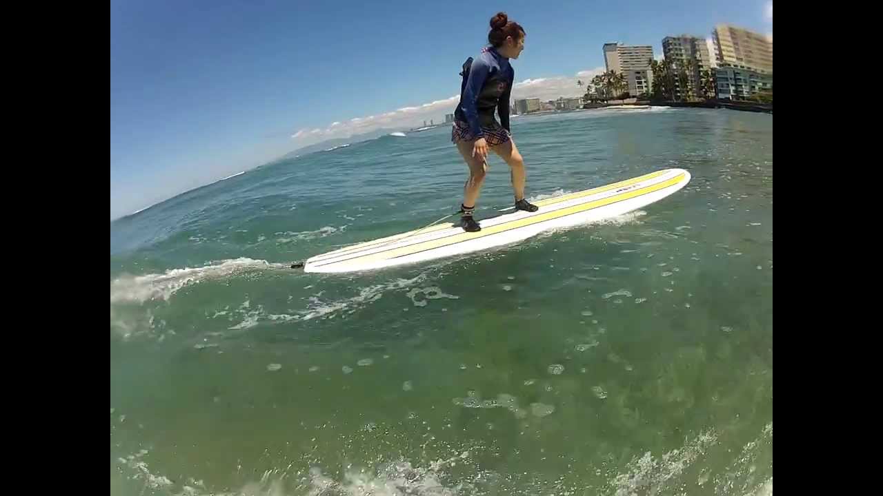 SURF LESSON HAWAII 5913 TAKA SURF HAWAII YouTube