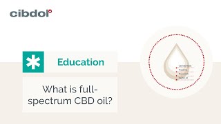 What is full-spectrum CBD oil? | Educational - Cibdol
