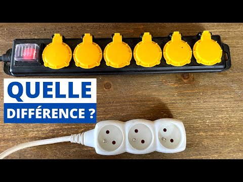 Vidéo: Quelle est la différence entre une multiprise et une rallonge ?