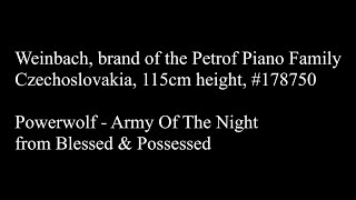 Powerwolf - Army Of The Night, 2x MXL770, AB from strings side 2