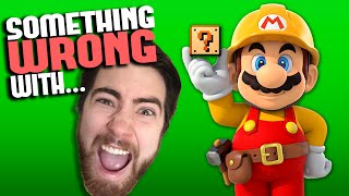 Something WRONG With Super Mario Maker - Josh Sucks At Videogames