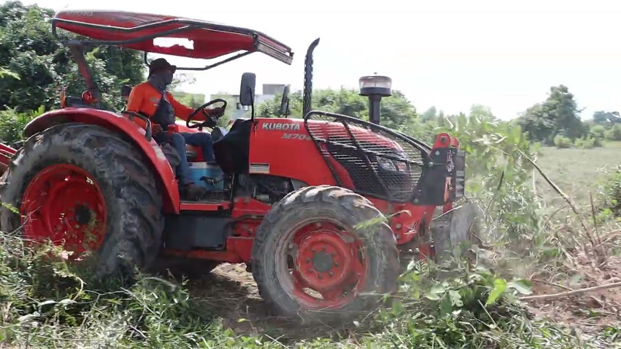 Abul pushes the ground