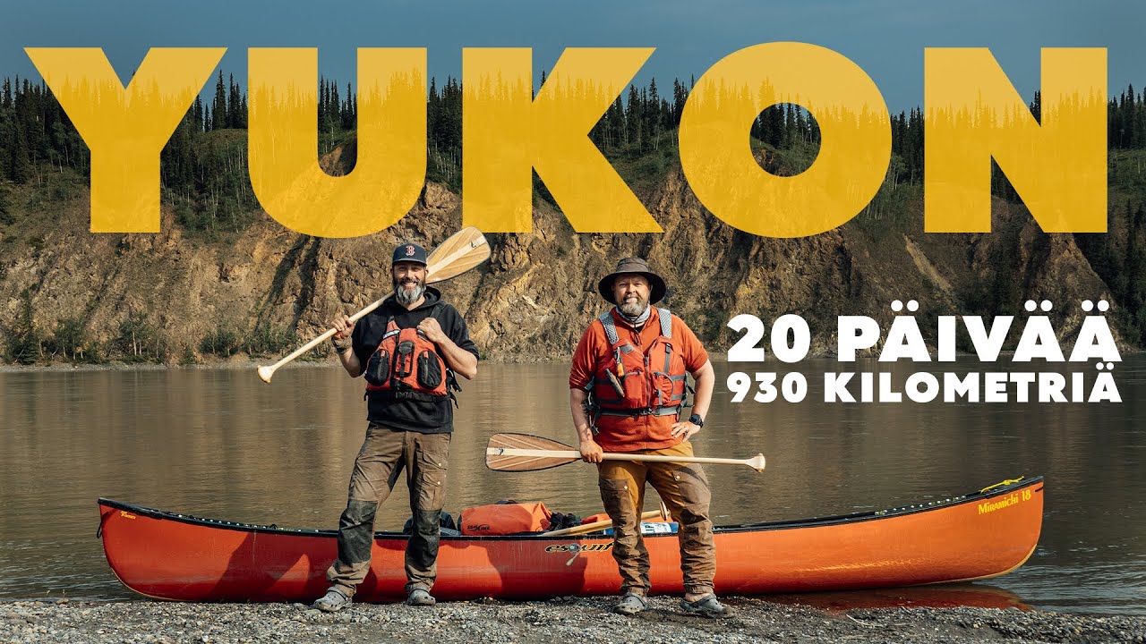 Vaellus Kanadan Erämailla – 930km Melontaretki Yukon-joella