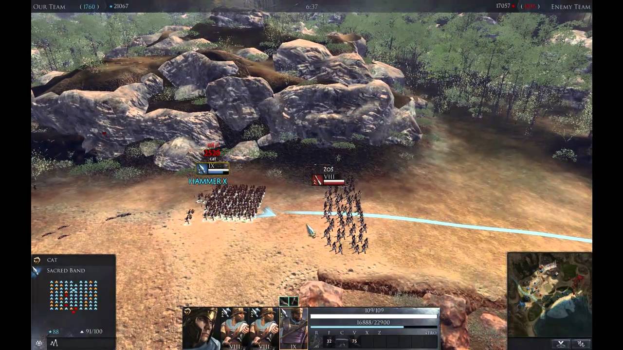 romeo Total War Arena. Греческая конница на Марафоне. Разбор битвы от CAT (5)