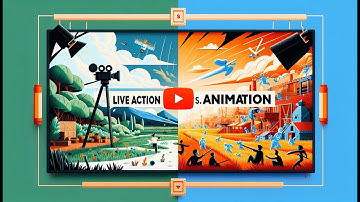 Difference Between Live Action vs Animation  for Beginners!!