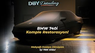 BMW E38 7.40i Komple Restorasyon! - Makyajlı Kasaya Dönüşüm - İçi Dışı Yenilendi!