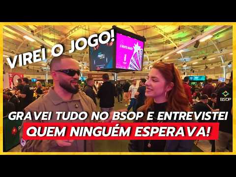 Minha primeira vez no maior evento de Poker - BSOP e uma entrevista inesperada com Isadora Basile