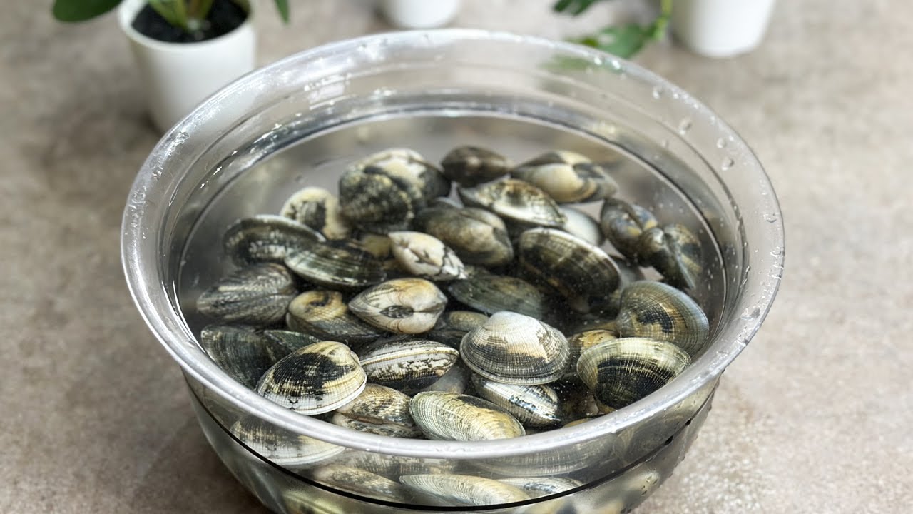 COME SPURGARE LE VONGOLE E COME FARLE APRIRE SENZA FARLE DIVENTARE GOMMOSE