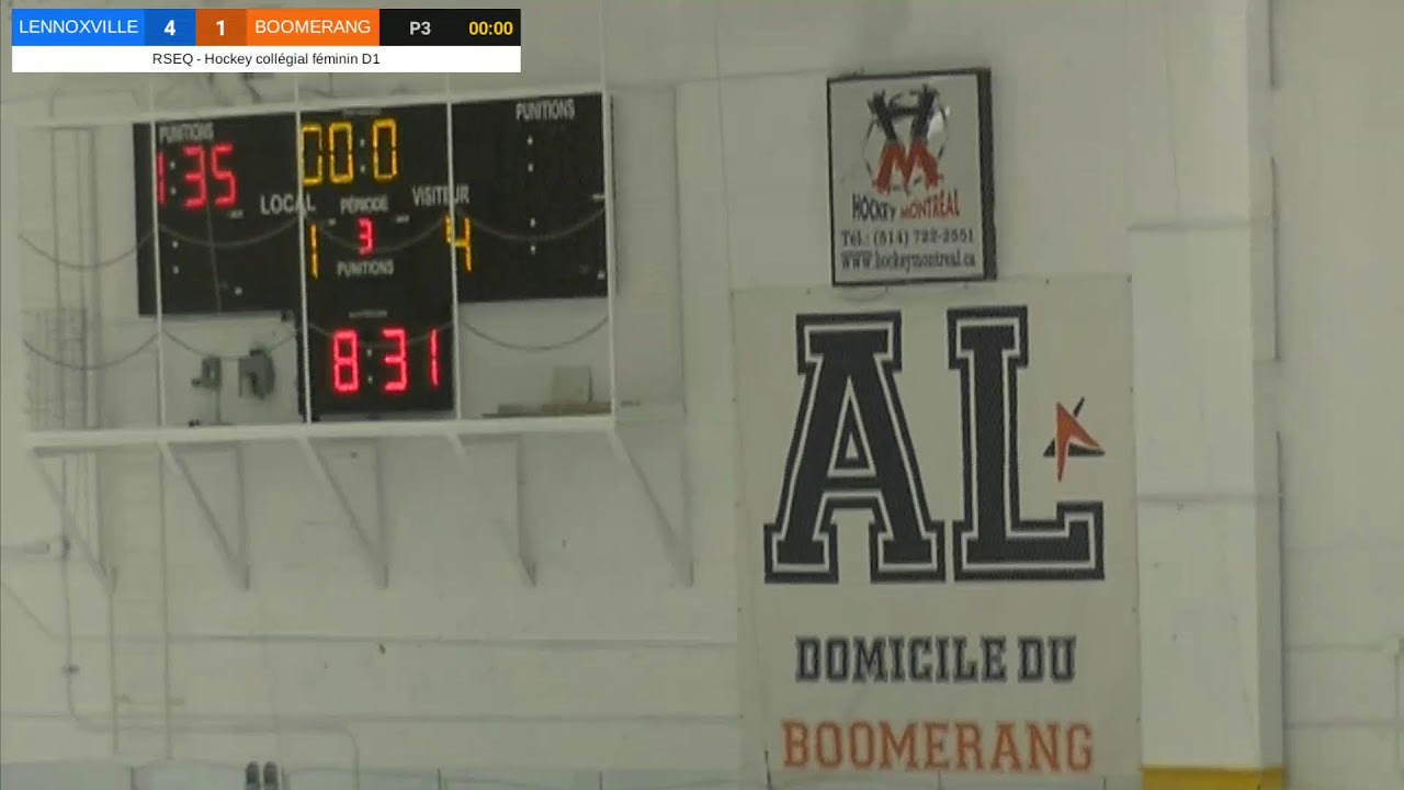 RSEQ Hockey feminin 🏒  Lennoxville @ Andre-Laurendeau [2025-11-30]