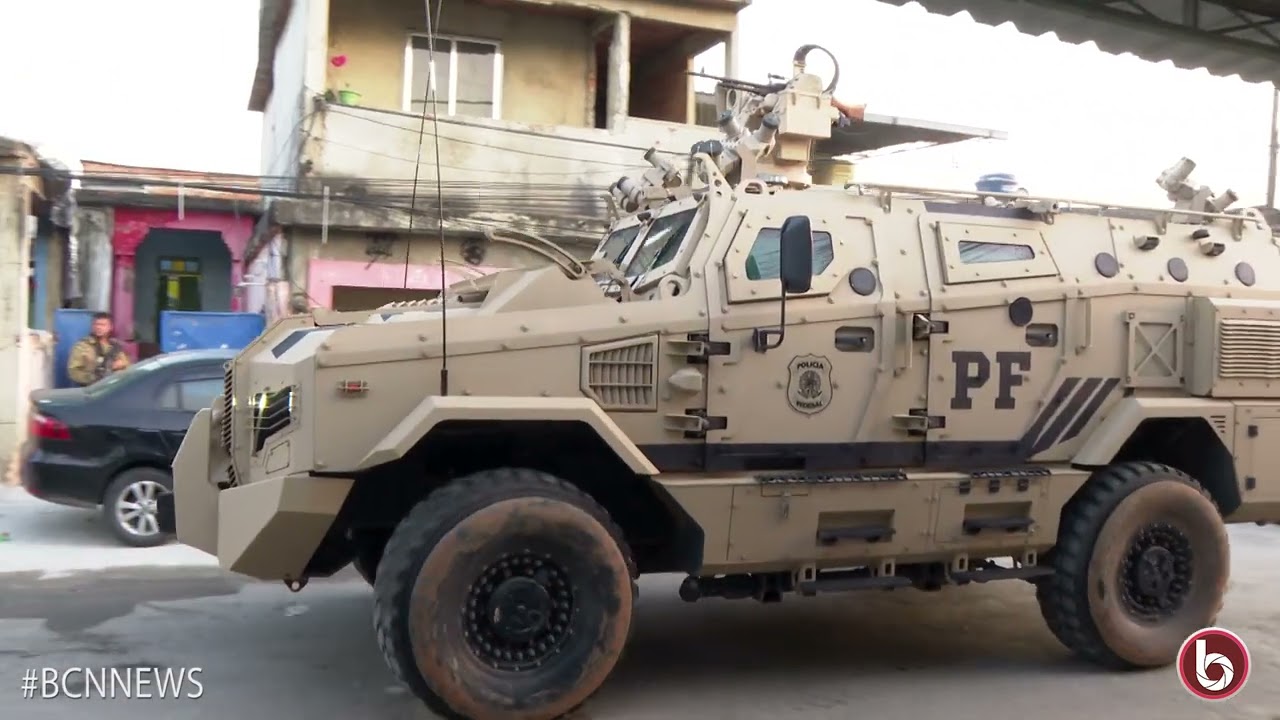 Polícia Federal faz operação na baixada com uso de 3 blindados - BCN NEWS