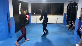 Saida Bukvić , Rafael Sainz Suarez - Cuban Boxing Coach