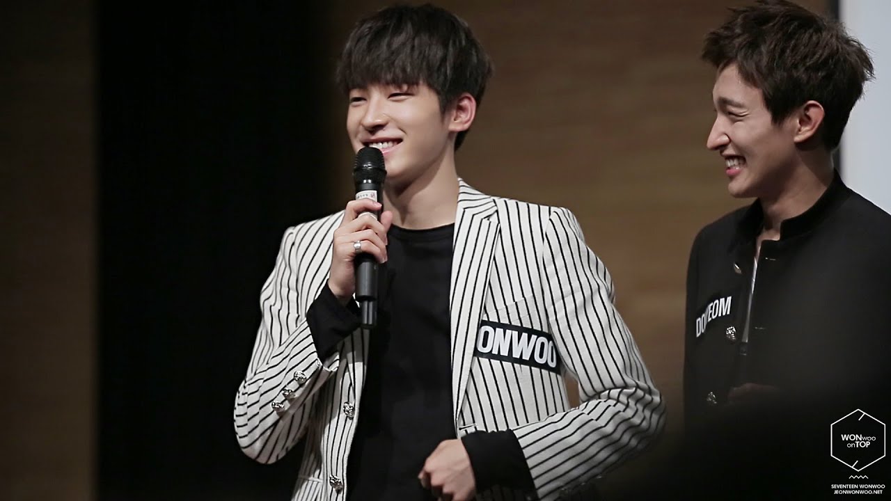 20151024 청량리 팬싸인회  - 세븐틴 원우 (SEVENTEEN WONWOO) 잔망타임 짜집기 직캠