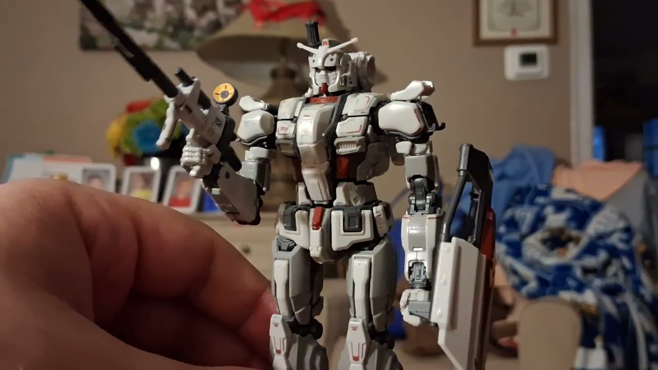 RX78_2 1009 Bandai Metal composite Gundam origin - YouTube