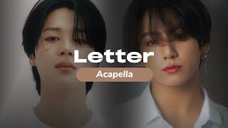 Jimin ft. Jungkook - Letter (Acapella) Resimi