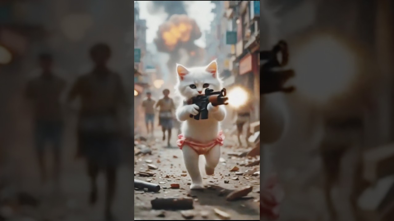 NEVER Underestimate a Kitten in Diapers! (SHOCKING AI Dark Comedy) 🍼➡️💣