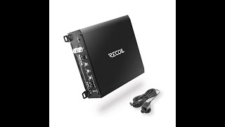 Recoil DI600.1 Class-D 1200 Watts Mono-block Subwoofer Amplifier, 2/4 Ohm Stable, Remote Included