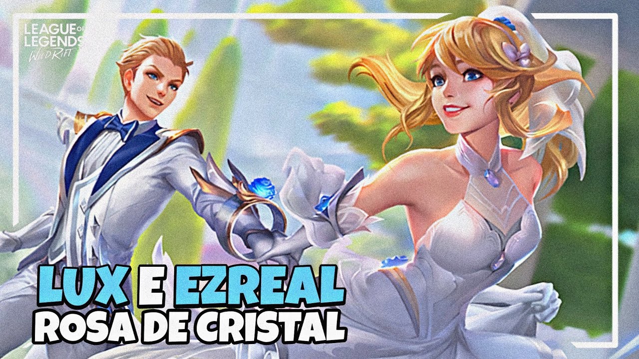 LUX E EZREAL LEVANDO SURRA DE IDOSA - Wild Rift
