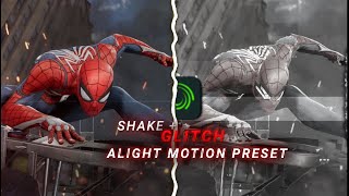 Ae Like shake + glitch In Alight Motion (+Preset)