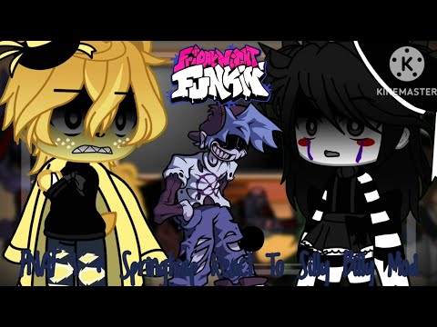 FNAF 1 + Marionette & Springtrap React To FNF Silly Billy Mod || FNAF || GC