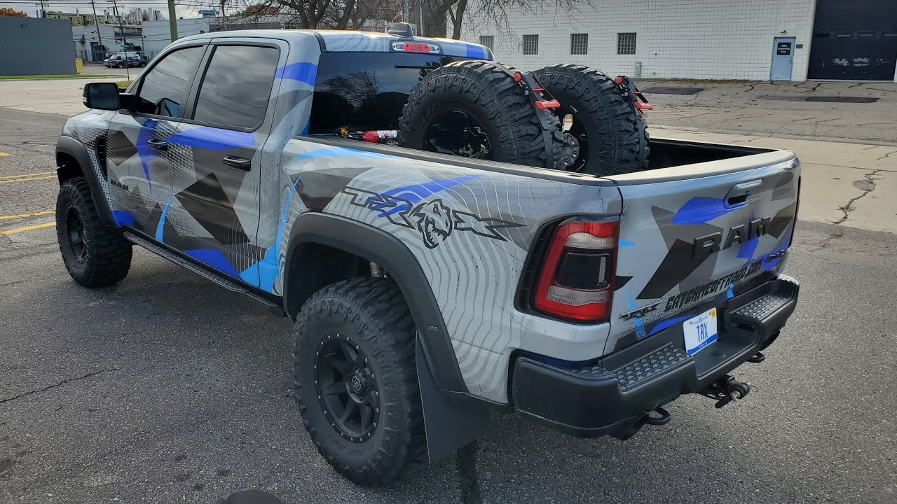 Брызговики Ram TRX Custom