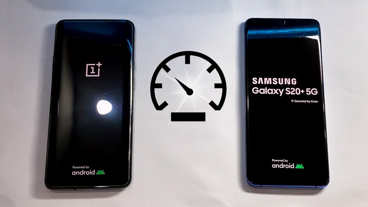 Samsung Galaxy S20 Plus vs Oneplus 7 Pro -Speed Test | How big is the difference?