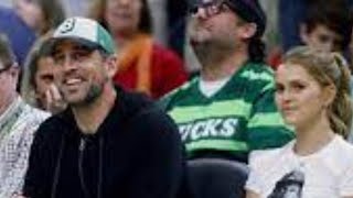 Aaron Rodgers, Mallory Edenswere Sweet On Each Other Shared Candy At Bucks Game In December
