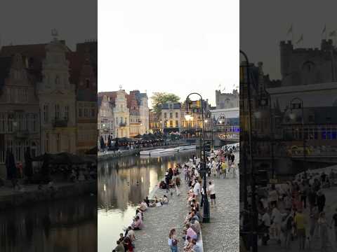 Cinematic streets and timeless beauty in Ghent 🇧🇪