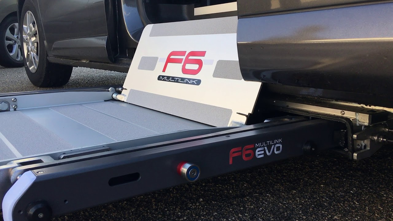 SOLLEVATORE SOTTOSCOCCA PER CARROZZINA DISABILI IN ALLUMINIO - AUTOLIFT