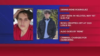 BCSO searching for missing 15-year-old last seen in Helotes in early May