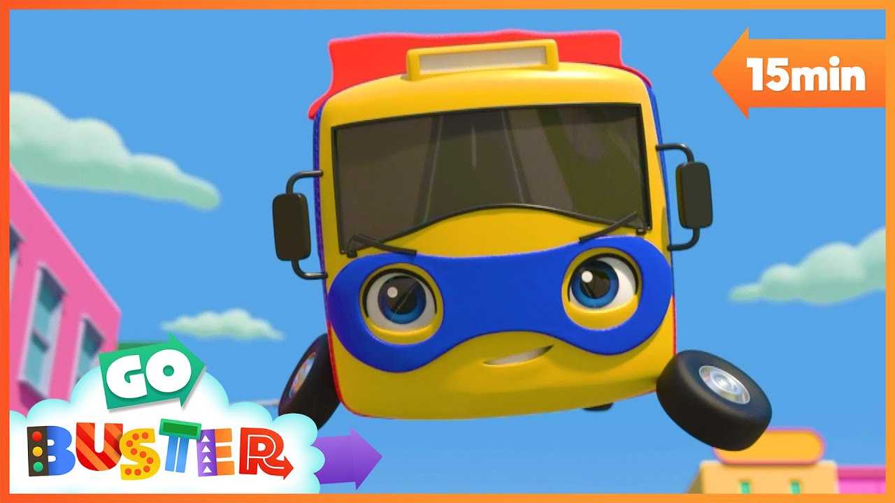I'm a Superhero Song | Go Buster's Adventures | Cartoons For Kids - YouTube