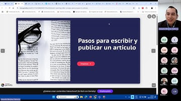 Taller: Consejos prácticos para preparar un artículo - 28 de marzo 2025.