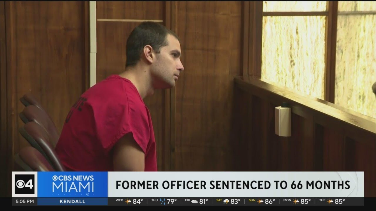 Former Hialeah officer sentenced to prison for kidnapping homeless man ...