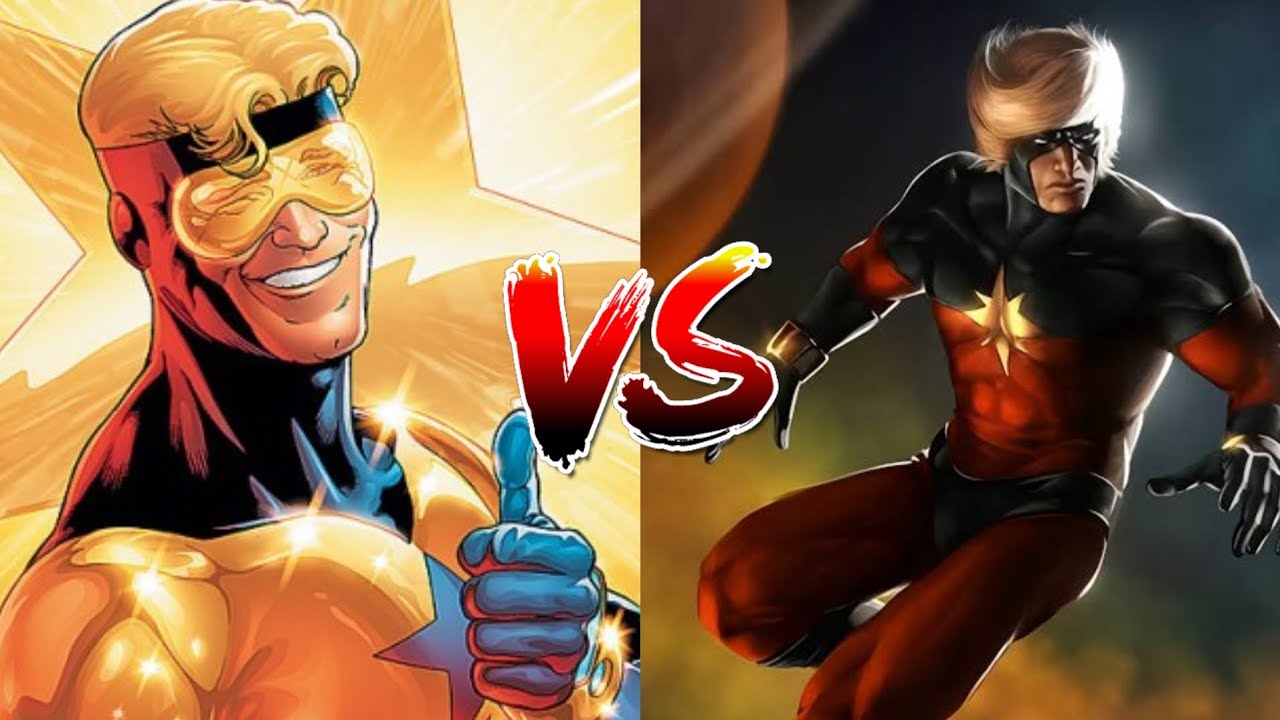 Booster Gold en mugen chars DC vs Marvel - YouTube