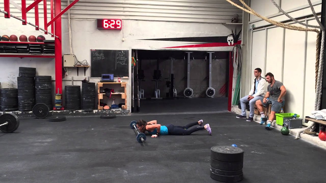 The Greek Throdown Scaled woman Wod 3