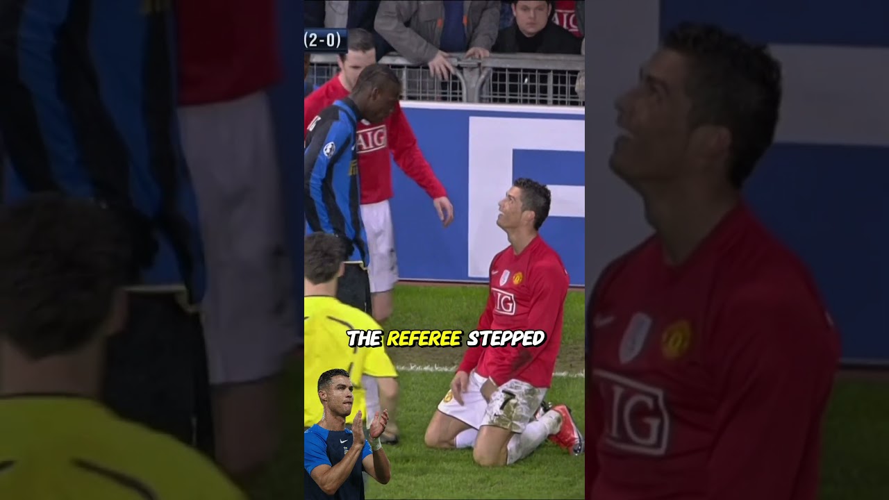 Ronaldo silenced Balotelli without saying a single word 👀🐐