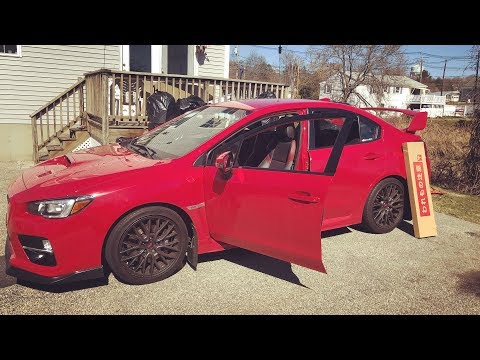 Subaru OEM Rain Guard Install DIY