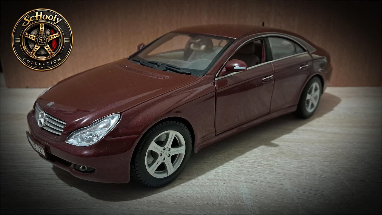 Mercedes CLS-Class (2004) - Maisto 1/18 | Review - YouTube