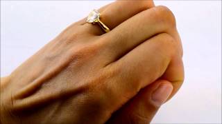 ハート一粒ダイヤリング　ハートダイヤ２ｃｔ　ダイヤモンド好き集まれ　ひろ助