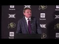 Colorado Director of Athletics Fernando Lovo Introductory Press Conference